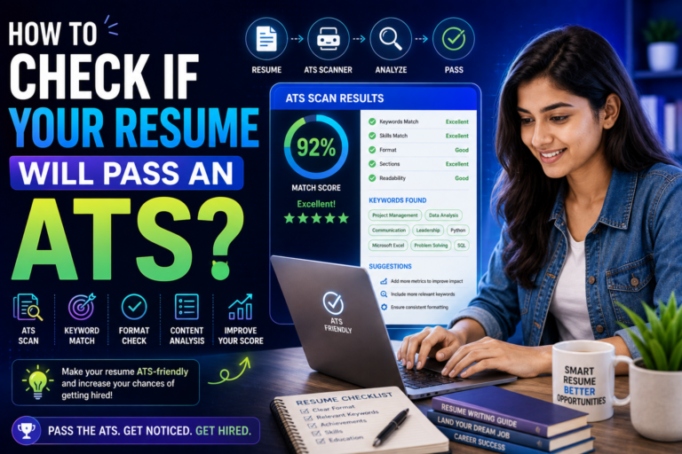 How To Check If Your Resume Will Pass An ATS?