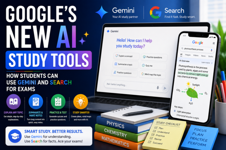 Google’s New AI Study Tools