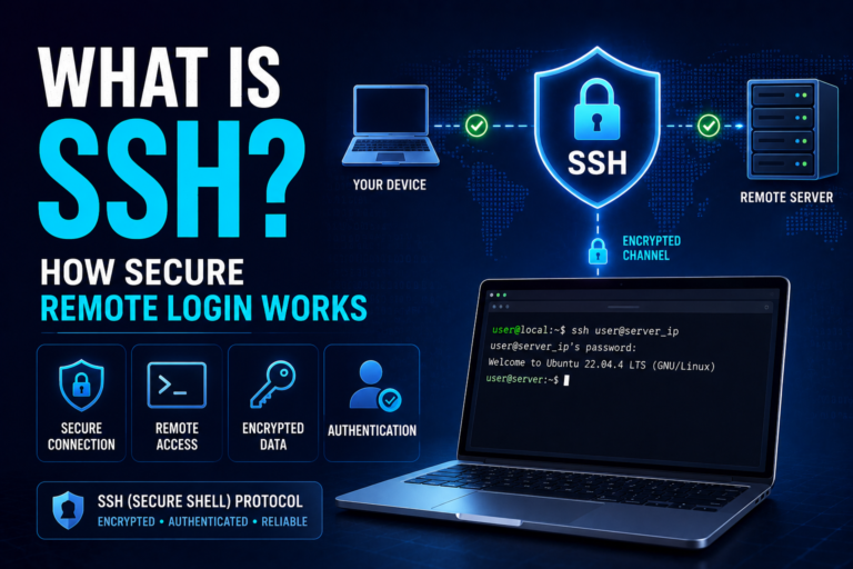 What Is SSH? How Secure Remote Login Works