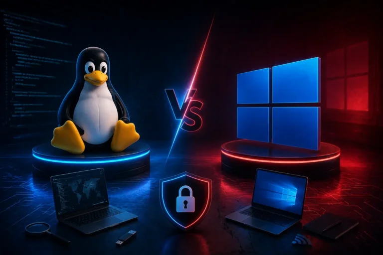 Linux Vs Windows For Cybersecurity Students
